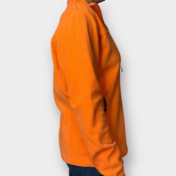 Columbia Orange Yankees Fleece Zip up Size L - Picture 5 of 8